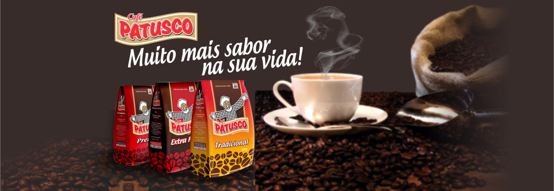 Café Patusco — muito mais sabor na sua vida